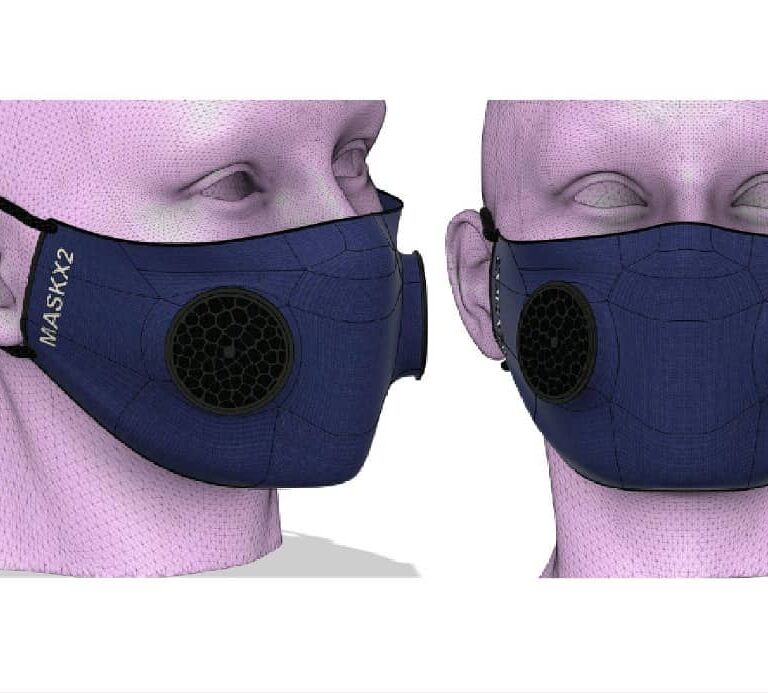 Face Mask 3D modeling