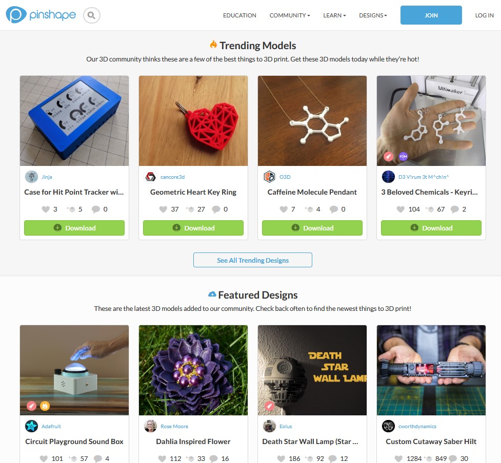 Download free 3d cad files for 3d printing - cad design community | 3diest