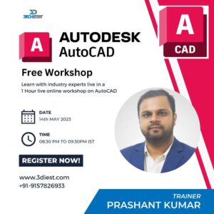 AutoCAD workshop live free 3diest