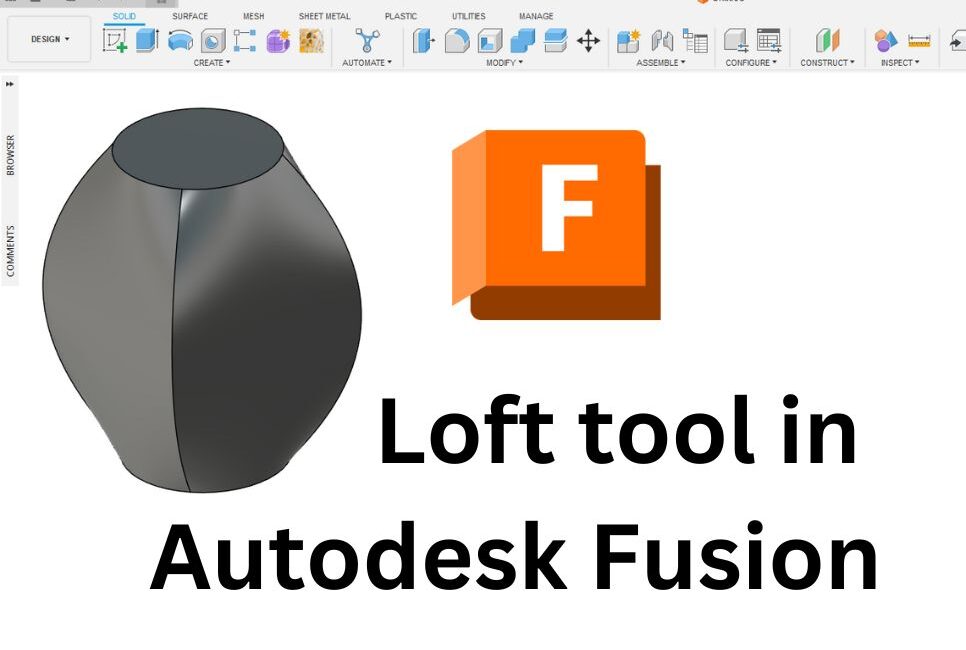 Loft tool in Autodesk Fusion